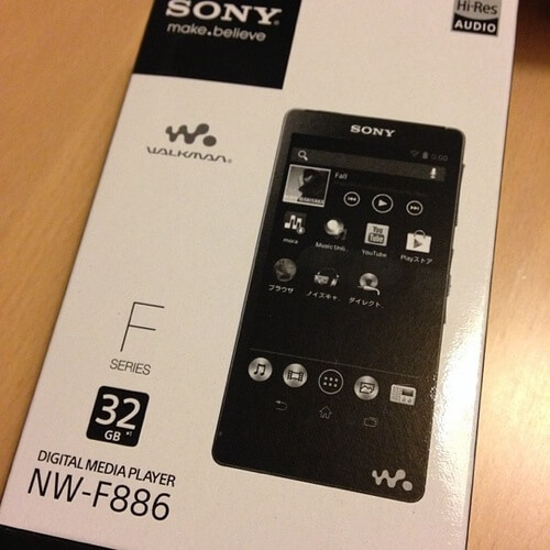 ウォークマン「NW-F880」の32GBモデルを買いました。 | かーもば